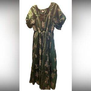 RC & Co green dress size small